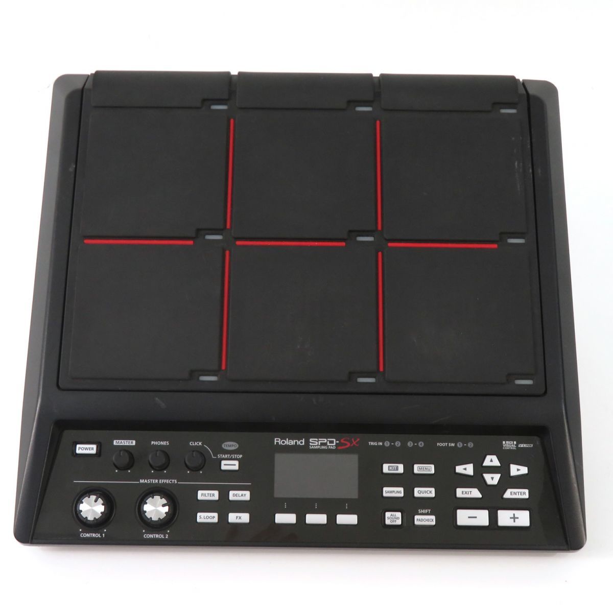 Roland ローランド SPD-SX SAMPLING PAD サンプリングパッド 電子ドラム アダプター/ケース付き ※中古 - メルカリ