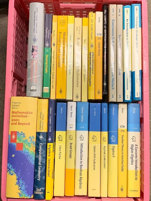 1 洋書 数学 物理学 関連本 まとめて 25冊 セット 計算幾何学 代数 ガロア理論