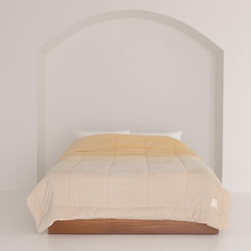 nishikawa 西川 hauu もちもちブランケット 吸湿発熱 綿入り シングル イエロー 洗える 毛布 リバーシブルで使える ふわふわ 柔らか ハウ FQ04075529