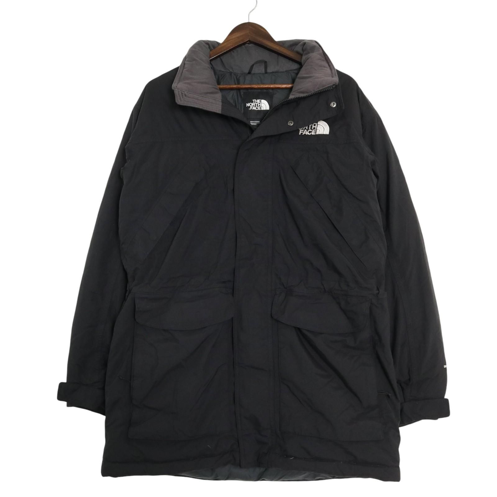 THE NORTH FACE ノースフェイス ダウンジャケット アウトドア ブラック (メンズ S) 中古 古着 A1793