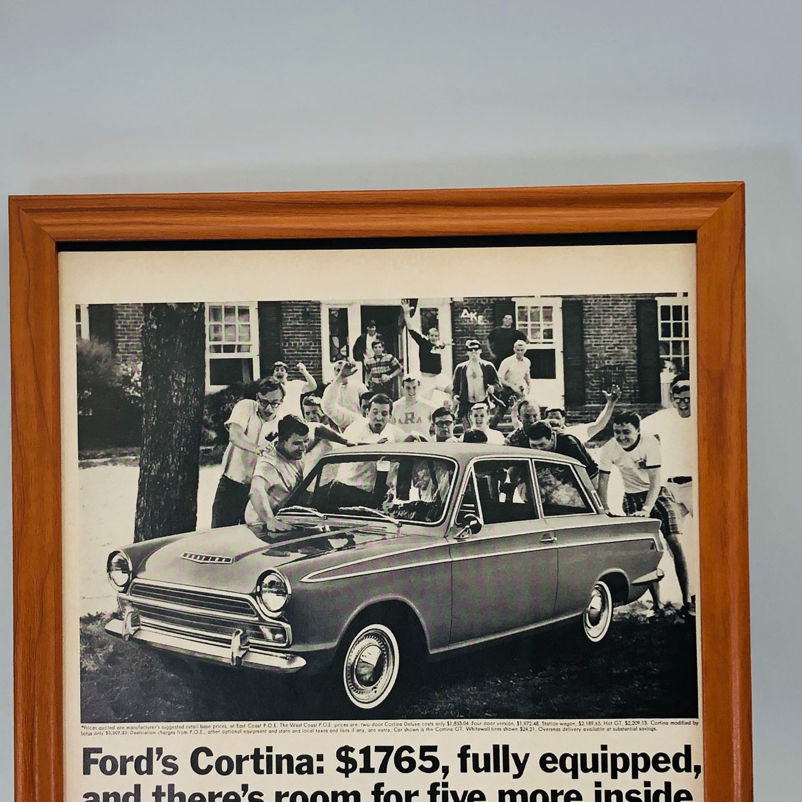 ビンテージ 広告 ポスター 『 フォード(FORD) 』 1960's ※当時物