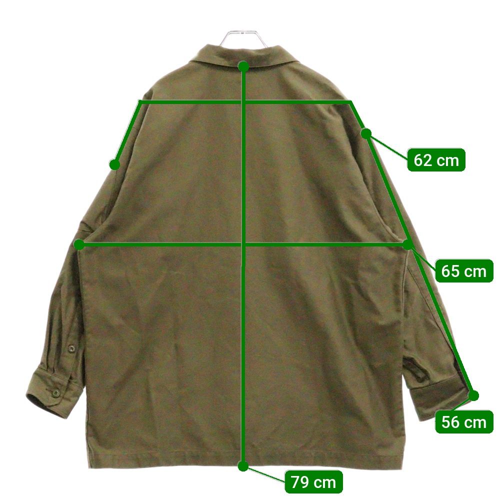 WTAPS (ダブルタップス) 21AW FLYERS LS COTTON. SATIN バックサテン 