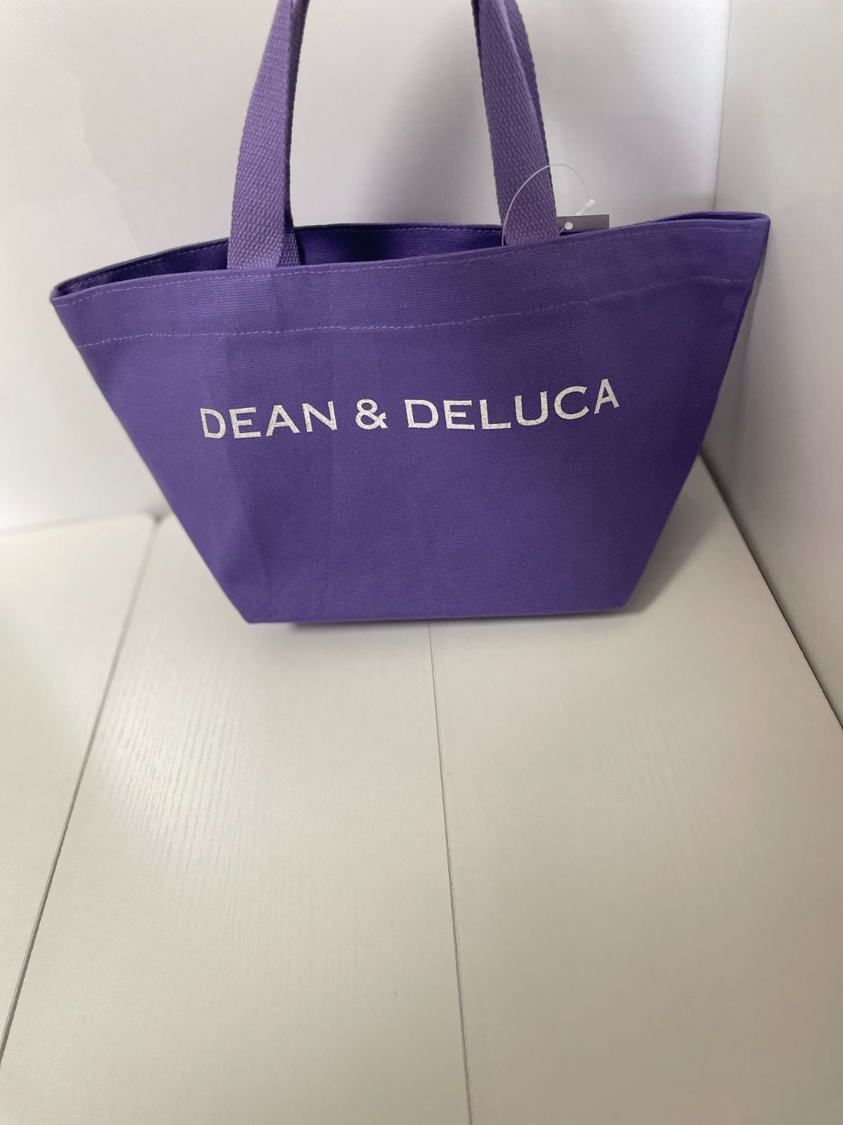 DEAN&DELUCA チャリティートートバッグ バイオレット ハンドバッグ 紫 パープル　Ｓサイズ