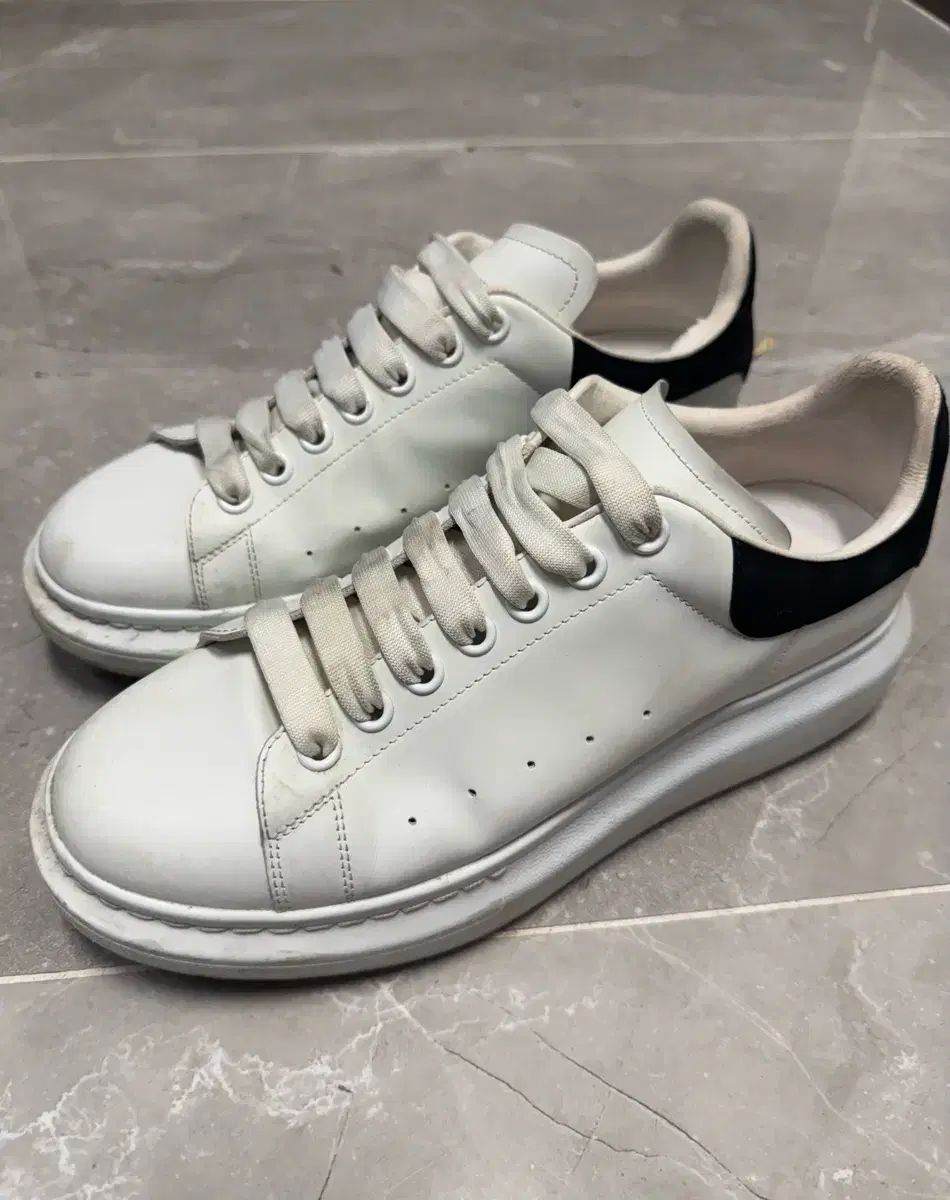 Alexander McQueen アレキサンダー マックイーン オーバーソール スウェード ブラックタブ 41 5