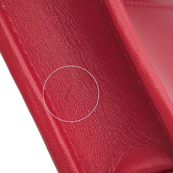 ミュウミュウ MIU MIU カードケース マテラッセ レザー ロッソ  