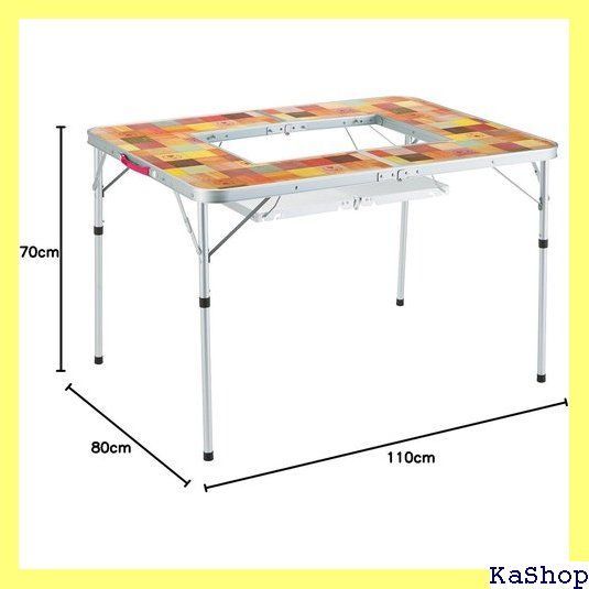 コールマン(Coleman) テーブル ナチュラルモザイクBBQテーブル 110