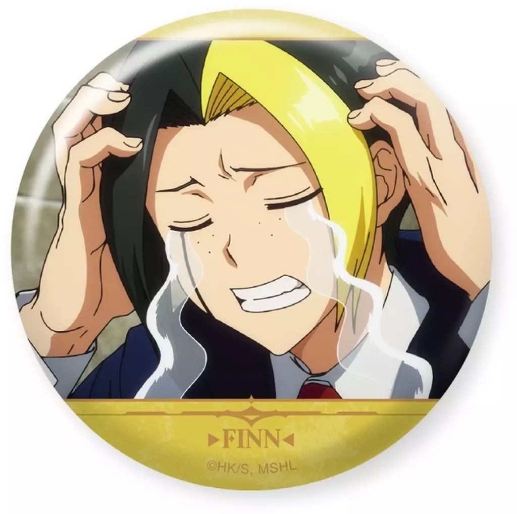 マッシュル フィン・エイムズ 缶バッジ マッシュル-MASHLE-_ぷかっしゅ缶バッジ/フィン・エイムズ