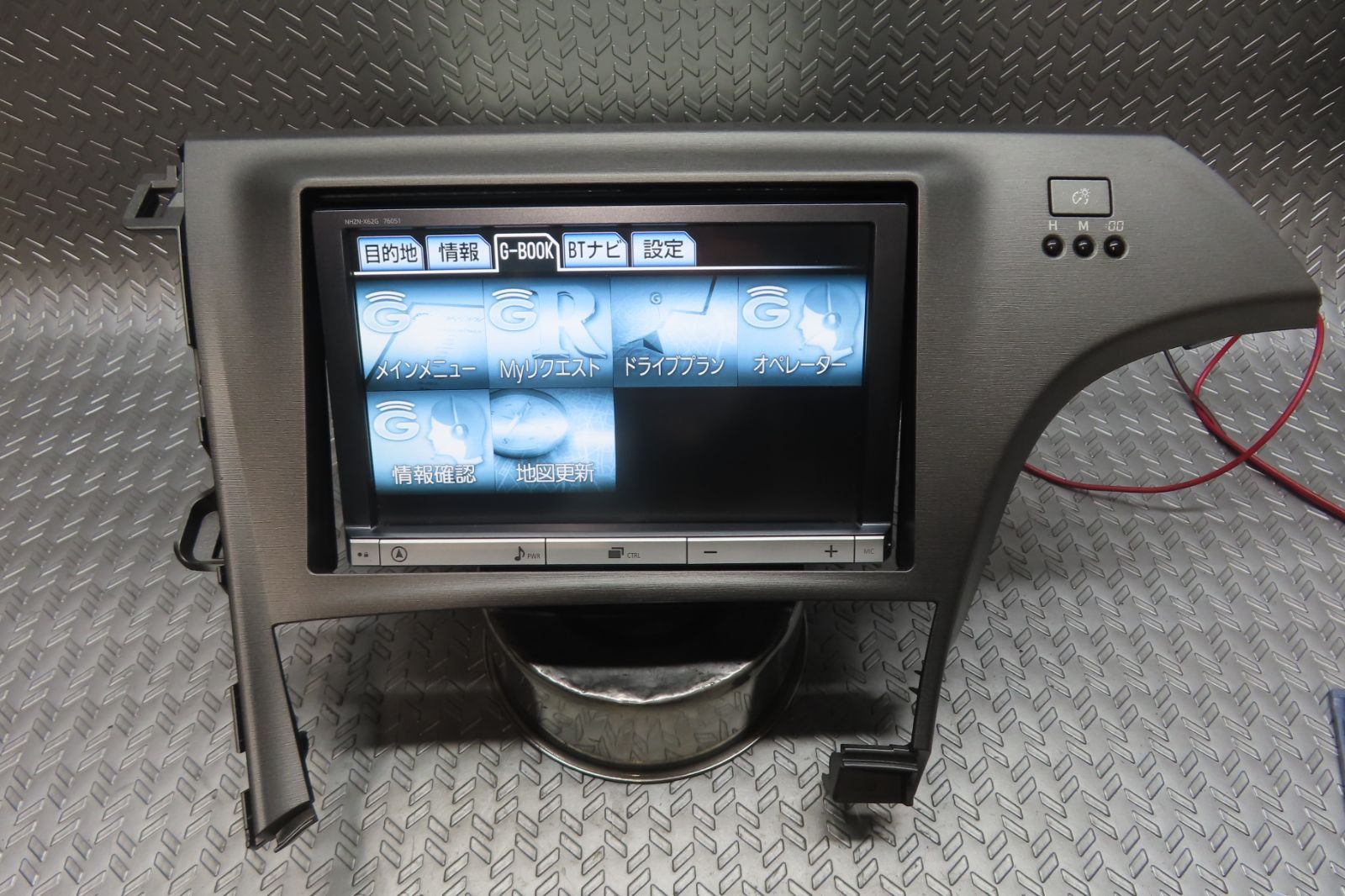 トヨタ純正ナビ NHZN-X62G フルセット ☆トヨタ純正NHZN-X62G HDDナビ☆①