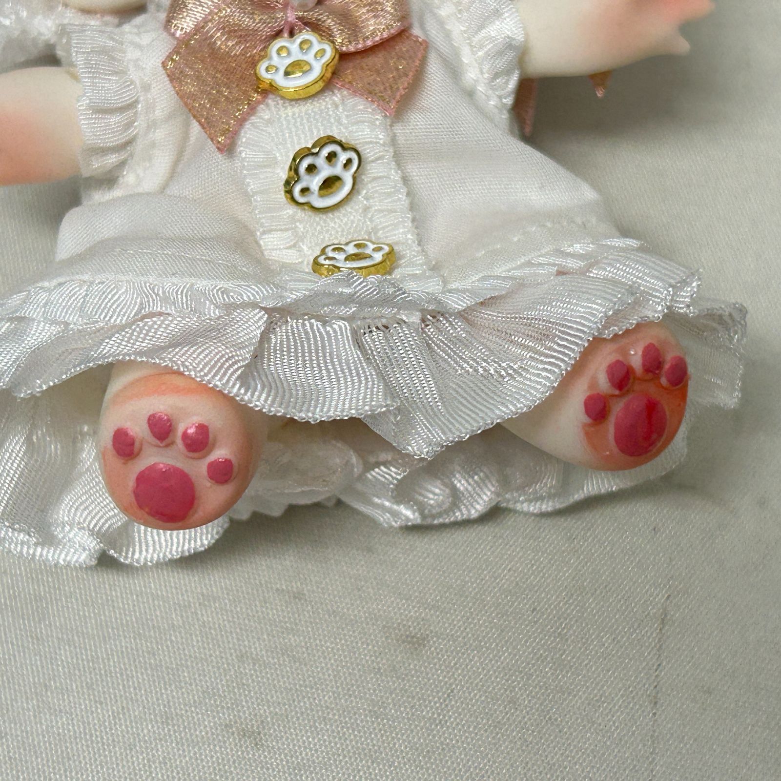 浜館30-777】 【店舗併売品】 【現状品】 子犬わたあめ カスタムドール 