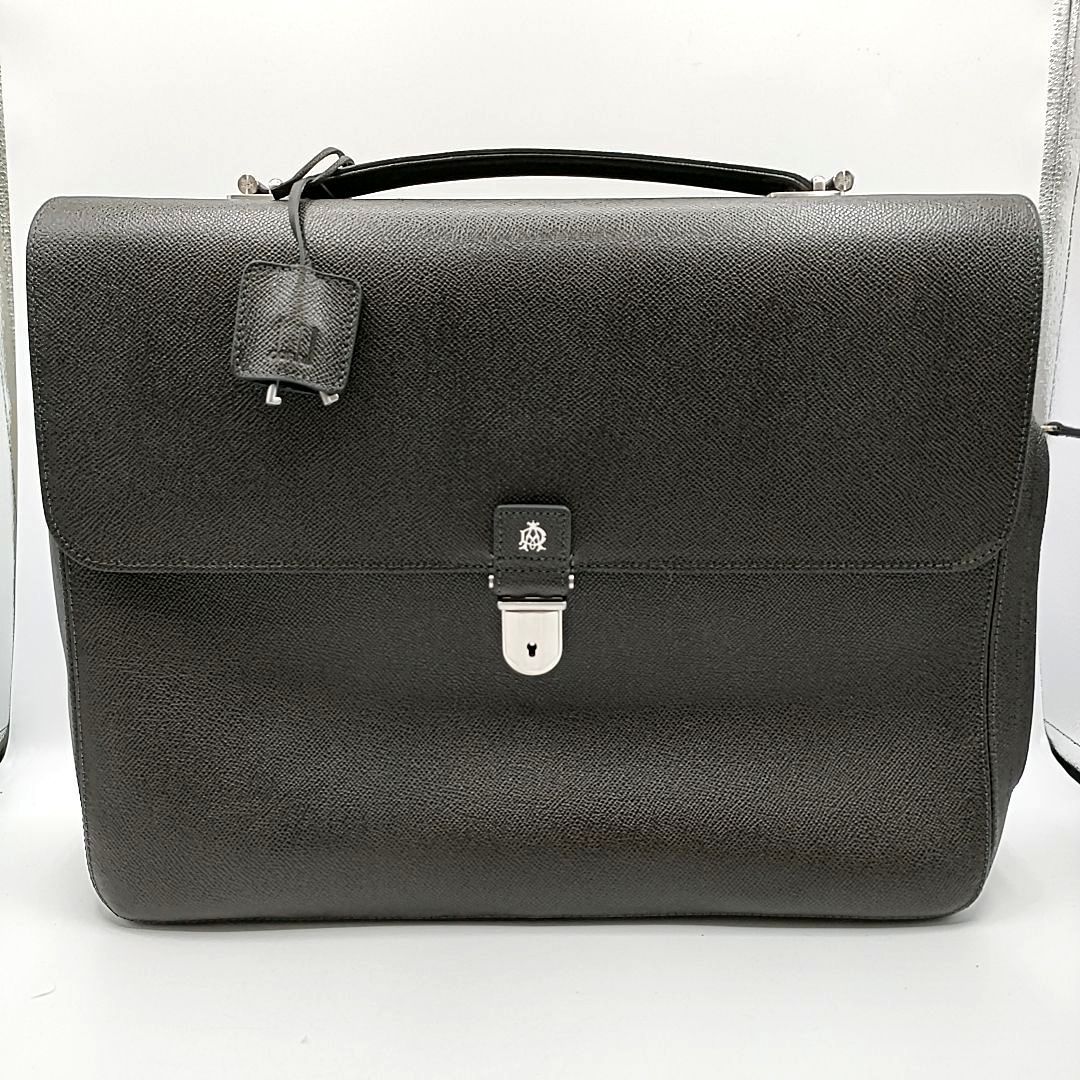✨極美品✨dunhill PVC×レザー 2way ビジネスバッグ メンズ
