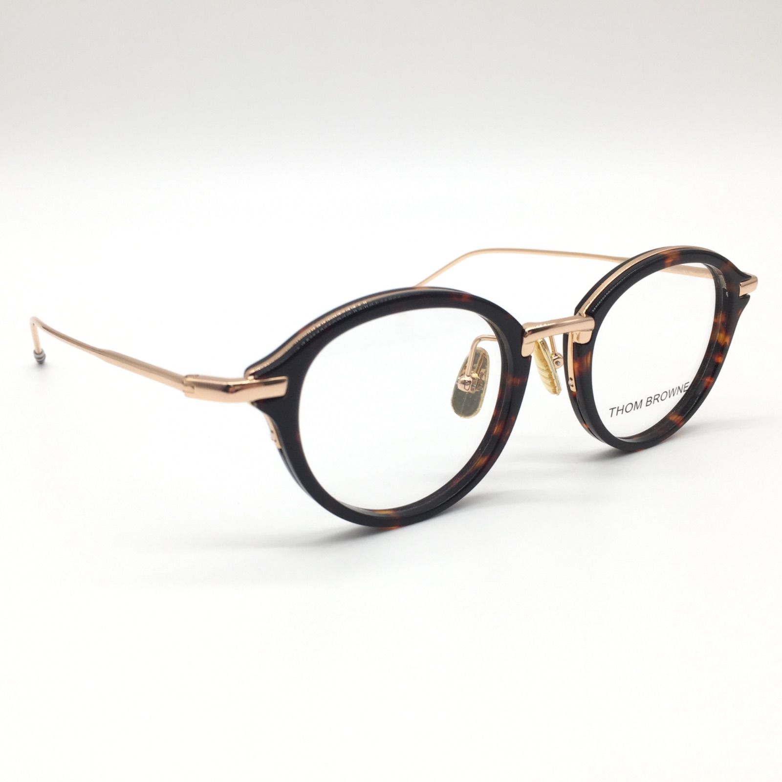 THOM BROWNE TB-011 49 鼈甲 ゴールド トムブラウン 眼鏡 メガネ  