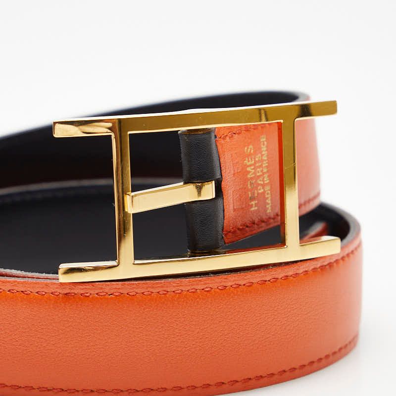 HERMES リバーシブルレディースベルト（バイセル公式】エルメス コン