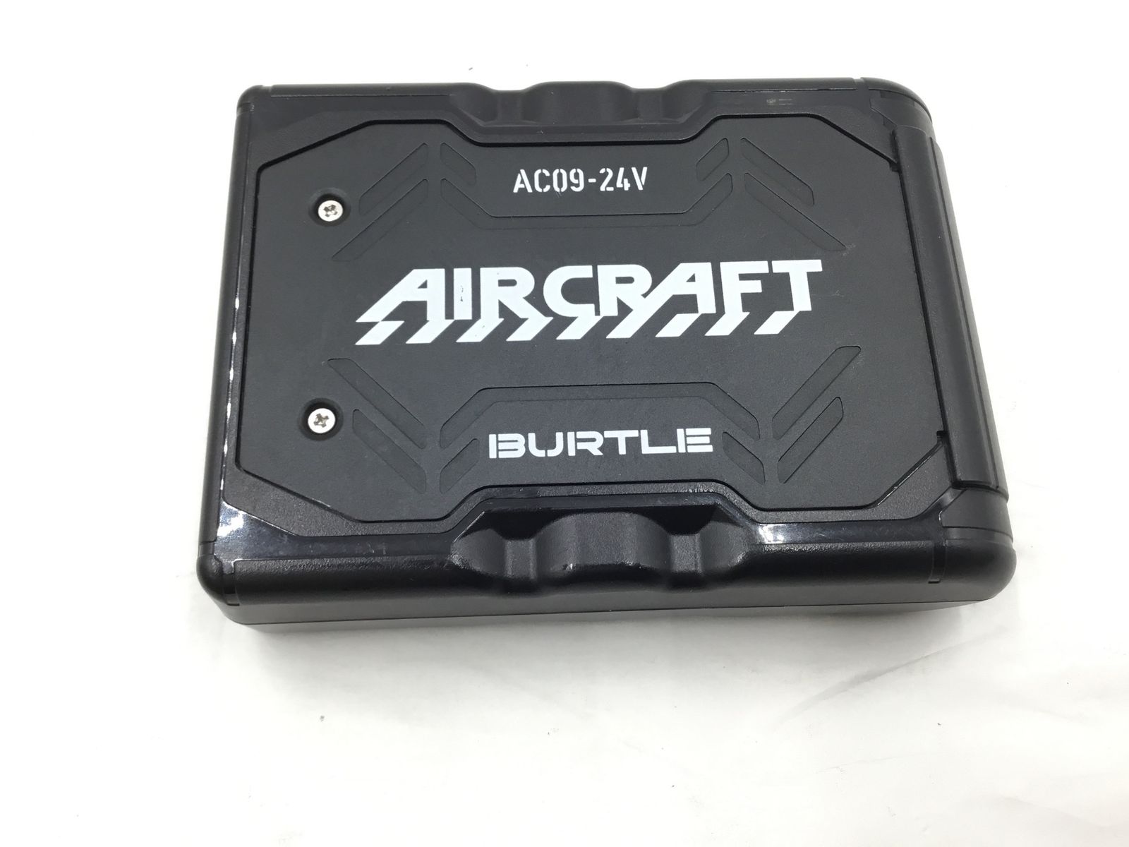 品 BURTLE バートル エアークラフト空調服用ファン 24Vバッテリセット モデル AC09 AC09-1 IT31Q2H1CUDO エコツール半田店 M02