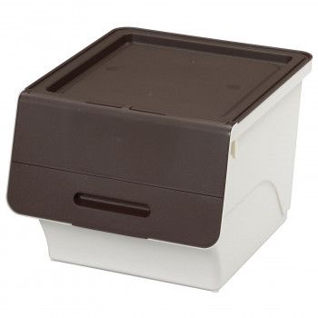 【新品・4営業日で発送】収納ケース フロック レギュラー30深型 4個組 fr-30-4 Nブラウン・NBR (1777126)