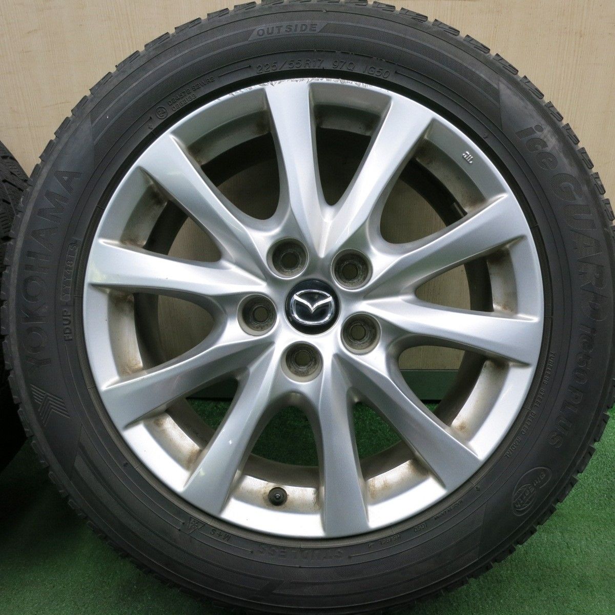 アテンザワゴン 純正アルミ バリ溝 アテンザワゴン 純正アルミ バリ溝