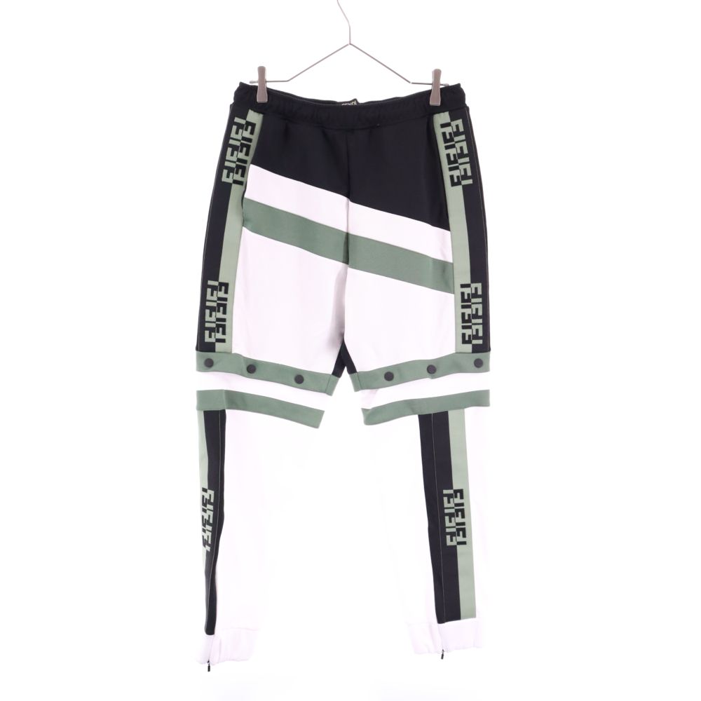 FENDI フェンディ 21SS Track Pant ズッカ トラック パンツ ブラック