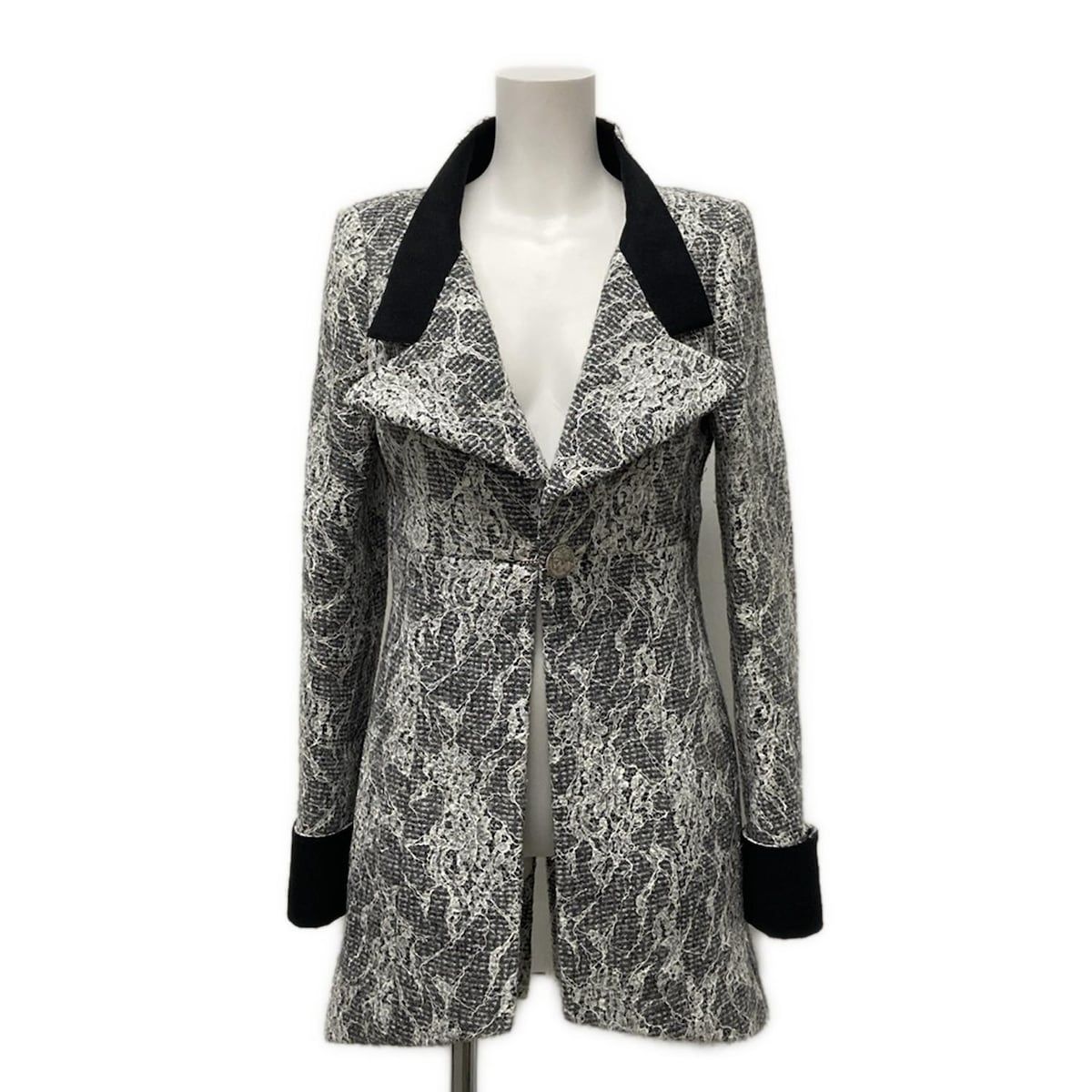 シャネルCHANEL ロングジャケット　サイズ36 apc シャネル CHANEL ジャケット ロングジャケット コート 01 36