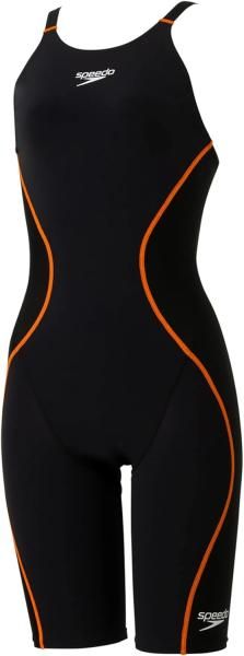 【新品・5営業日で発送】Speedo(スピード) プロハイブリッド2オープンバックニースキン SCW12201F ブラック (K) サイズ:SS