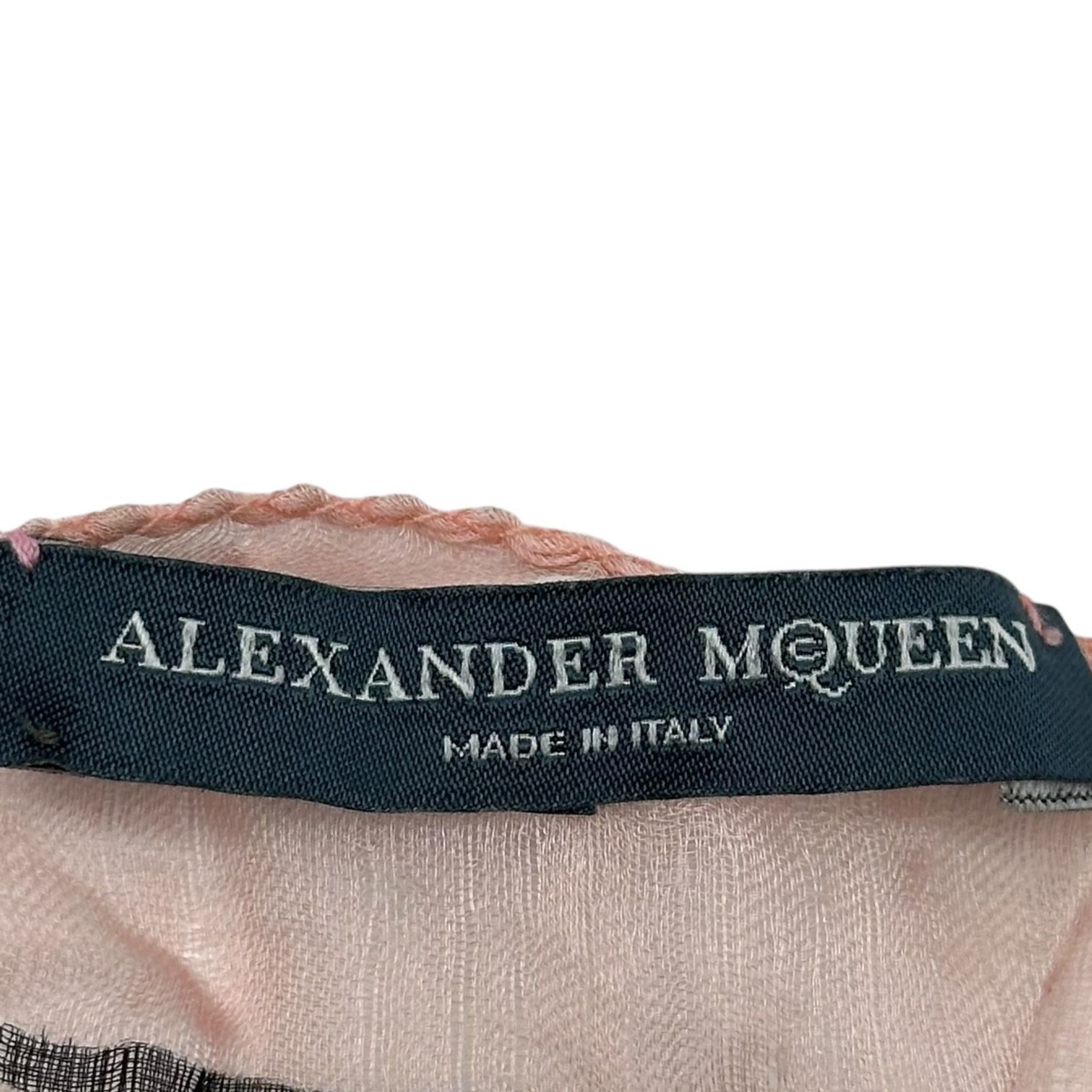 ALEXANDER MCQUEEN(アレキサンダーマックイーン) Stole with ALEXANDER MCQUEEN(アレキサンダーマックイーン) Stole with
