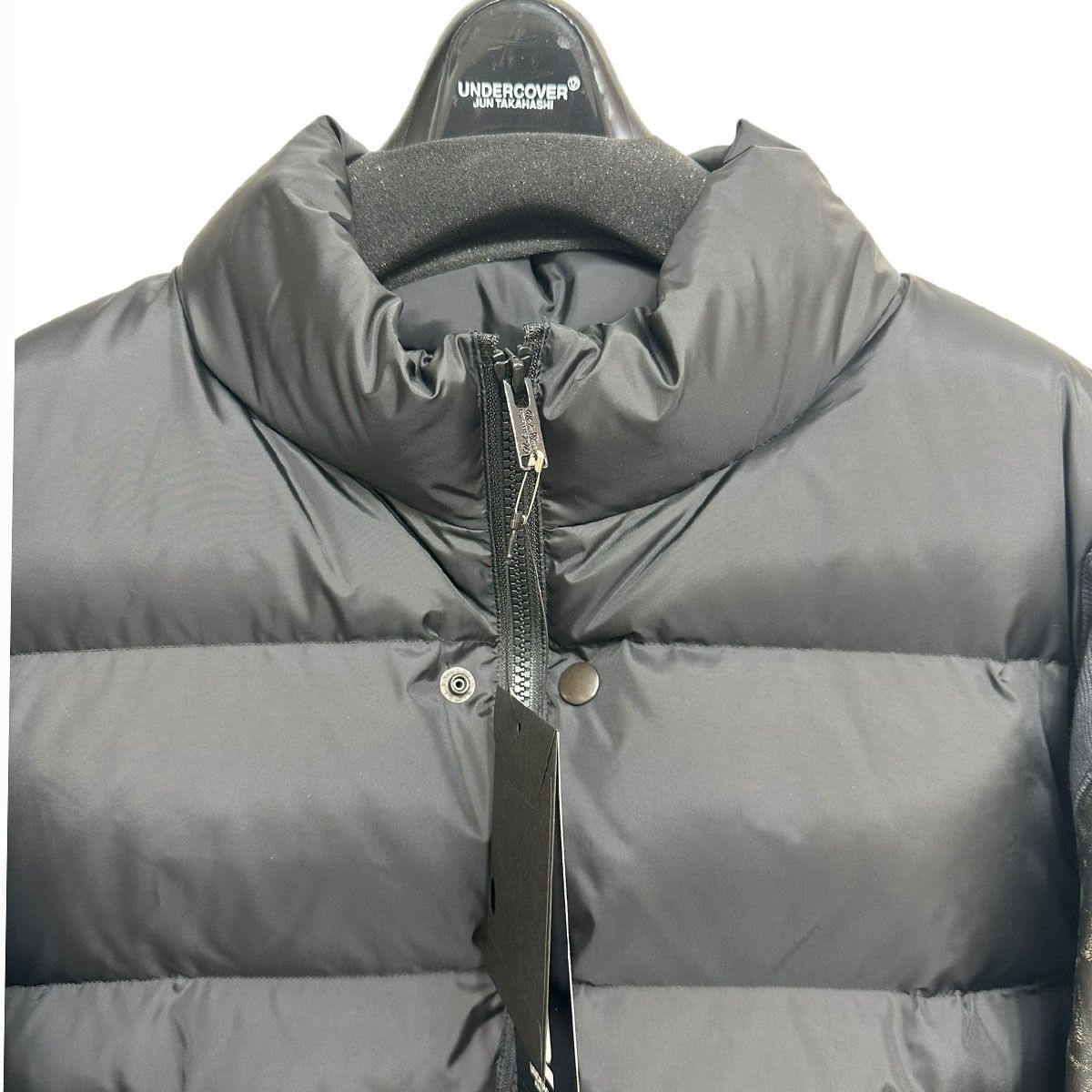 13AW UNDER-COVER レザースリーブ　ミリタリージャケット最終値下げ 13AW UNDER-COVER レザースリーブ ミリタリージャケット最終