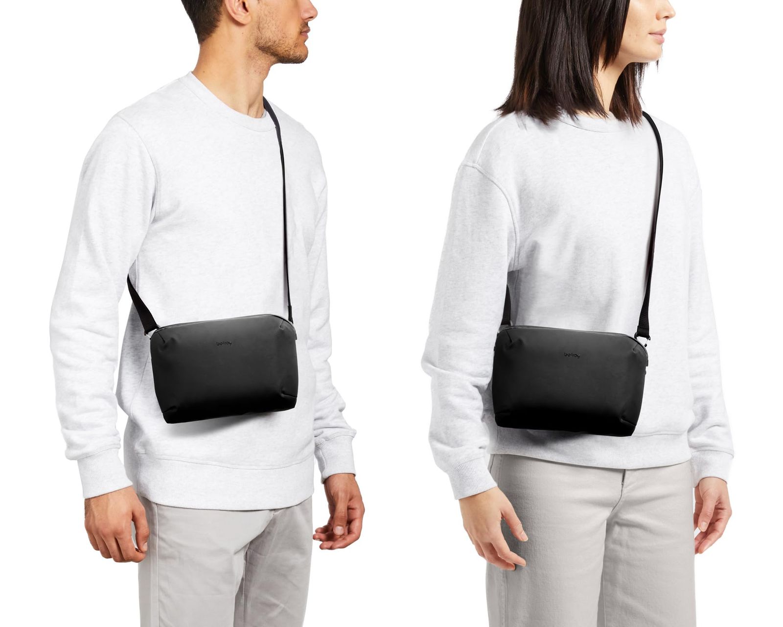 Crossbody ブラックポシェット