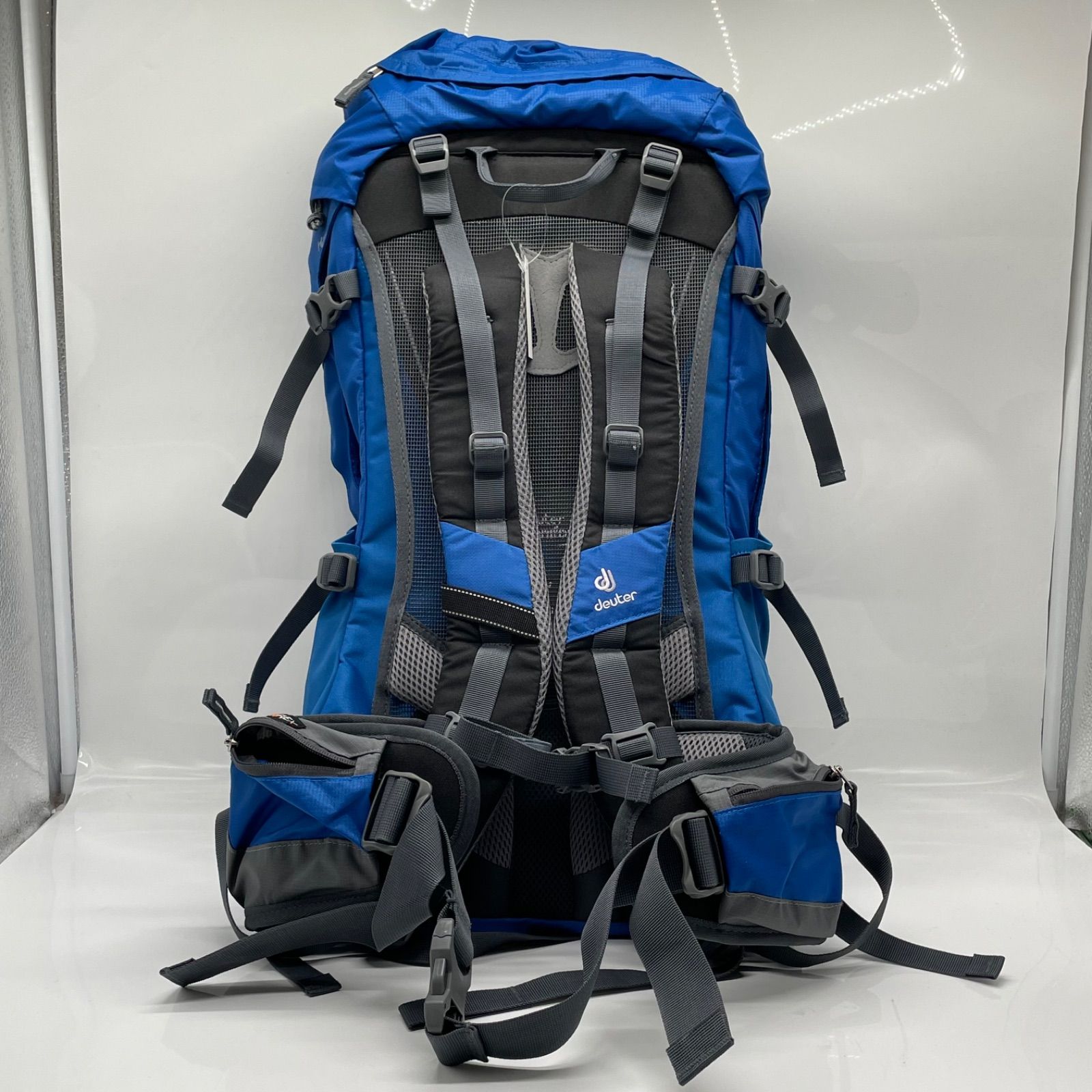 BN6591● deuter Futura Pro 42 ドイター バックパック リュック ブルー系×グレー アウトドア 登山