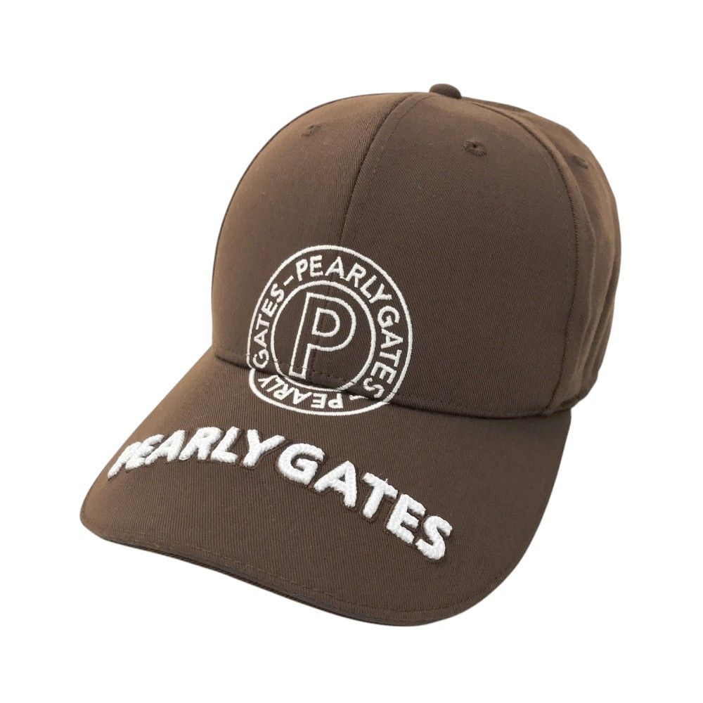 PEARLY GATES パーリーゲイツ 2025年モデル キャップ ブラウン系 FR 240101436318 ゴルフウェア ストスト