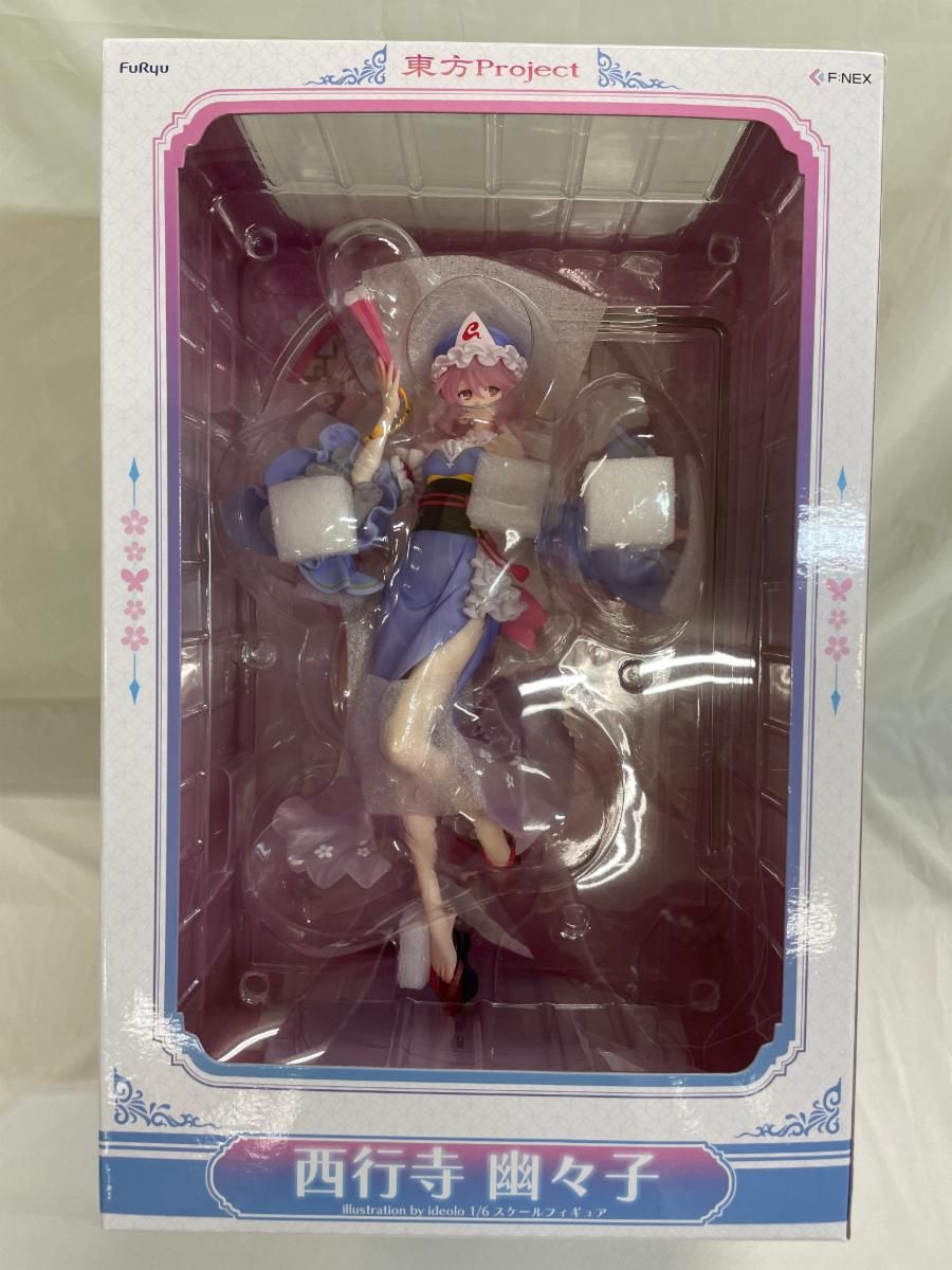 東方Project 西行寺幽々子 illustration by ideolo 特製背景パネル付き 1/6 完成品フィギュア 東方Project 西行寺幽々子 illustration by ideolo 特製背景