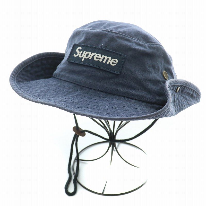 正規品　Supreme サファリハット　ハット　帽子　ネイビー　紺　紺色 THREE FIFTY STANDARD サファリハット〈ネイビー〉｜THREE FIFTY