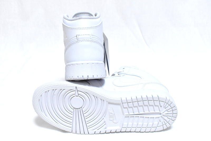 新品 NIKE AIR JORDAN 1 MID GS 22.5cm 554725-136 ナイキ エア 