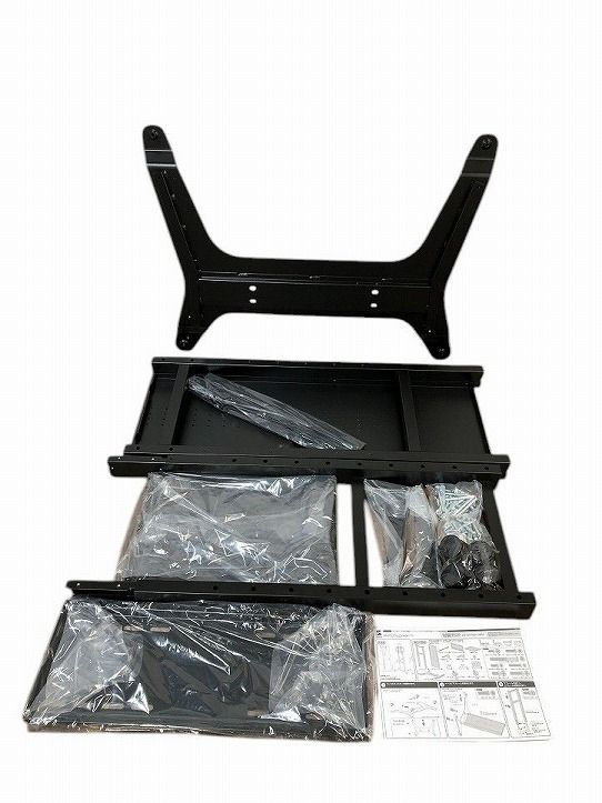 未使用 SANWA SUPPLY サンワサプライ 液晶ディスプレイ スタンド CR-PL34BK 32~65型対応 PCK623992相