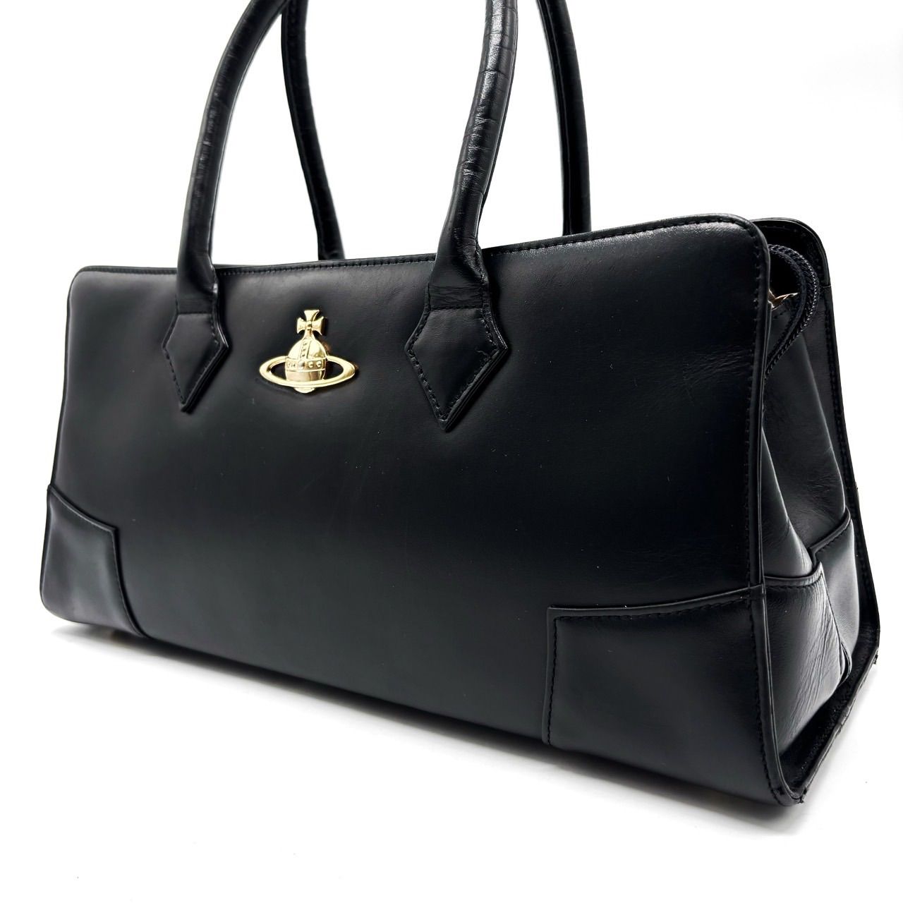 良品✨ Vivienne Westwood ハンドバッグ トートバッグ プレーン オーブ