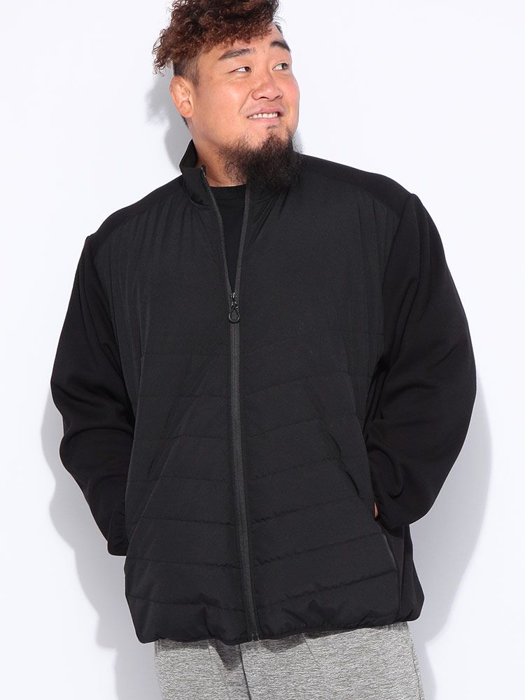 EXCELLENT FINE ファイン WIND BLOCK 防風キルト スタンドジップ ブルゾン