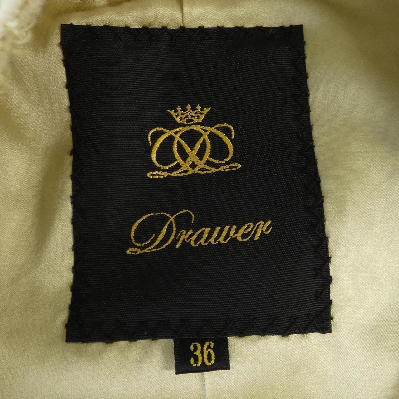 ドゥロワー DRAWER 6522-299-0443 ノーカラージャケット WWW_MORNINGWALKER_COM