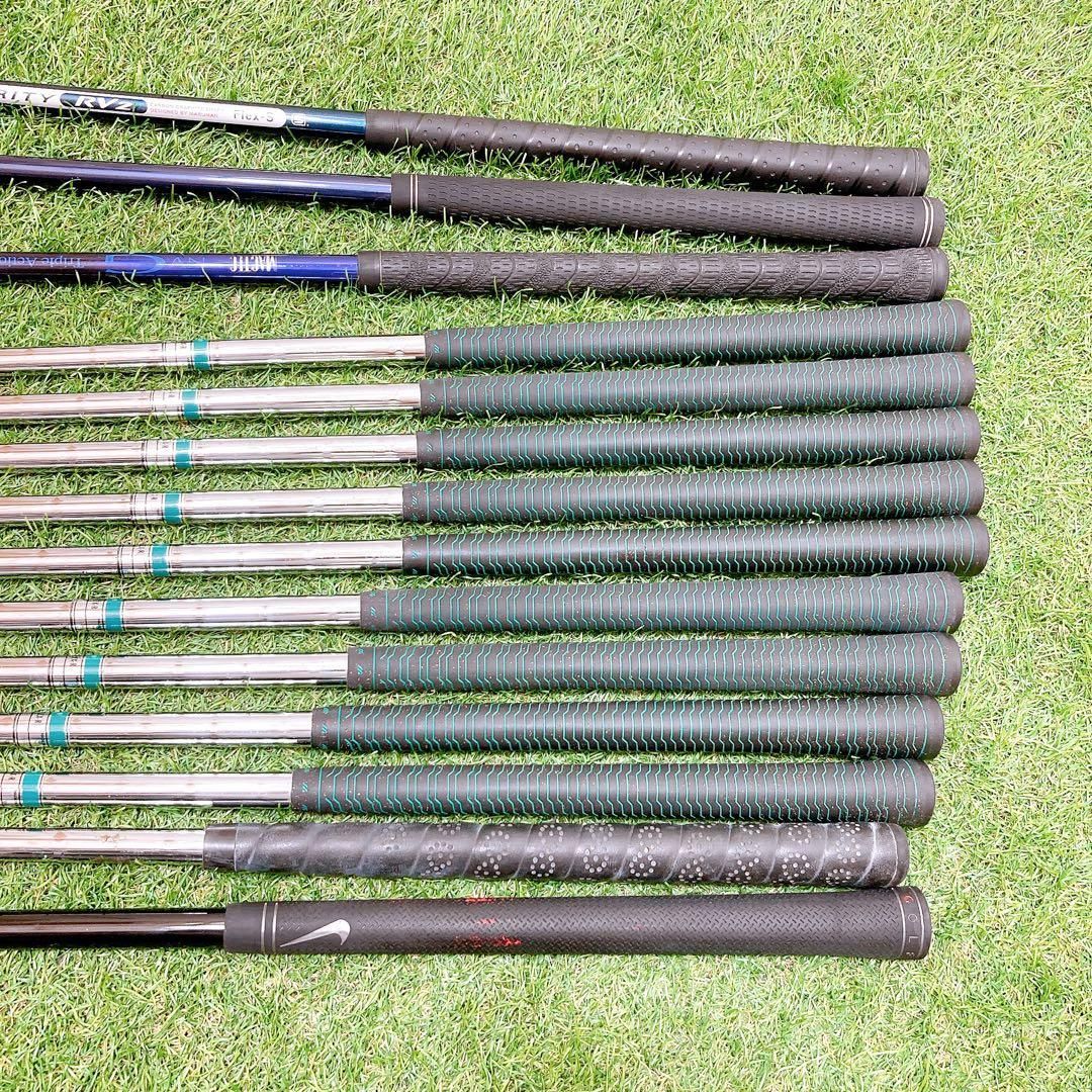 13.ナイキ 初心者オススメ ゴルフクラブ メンズセット 右利き 14