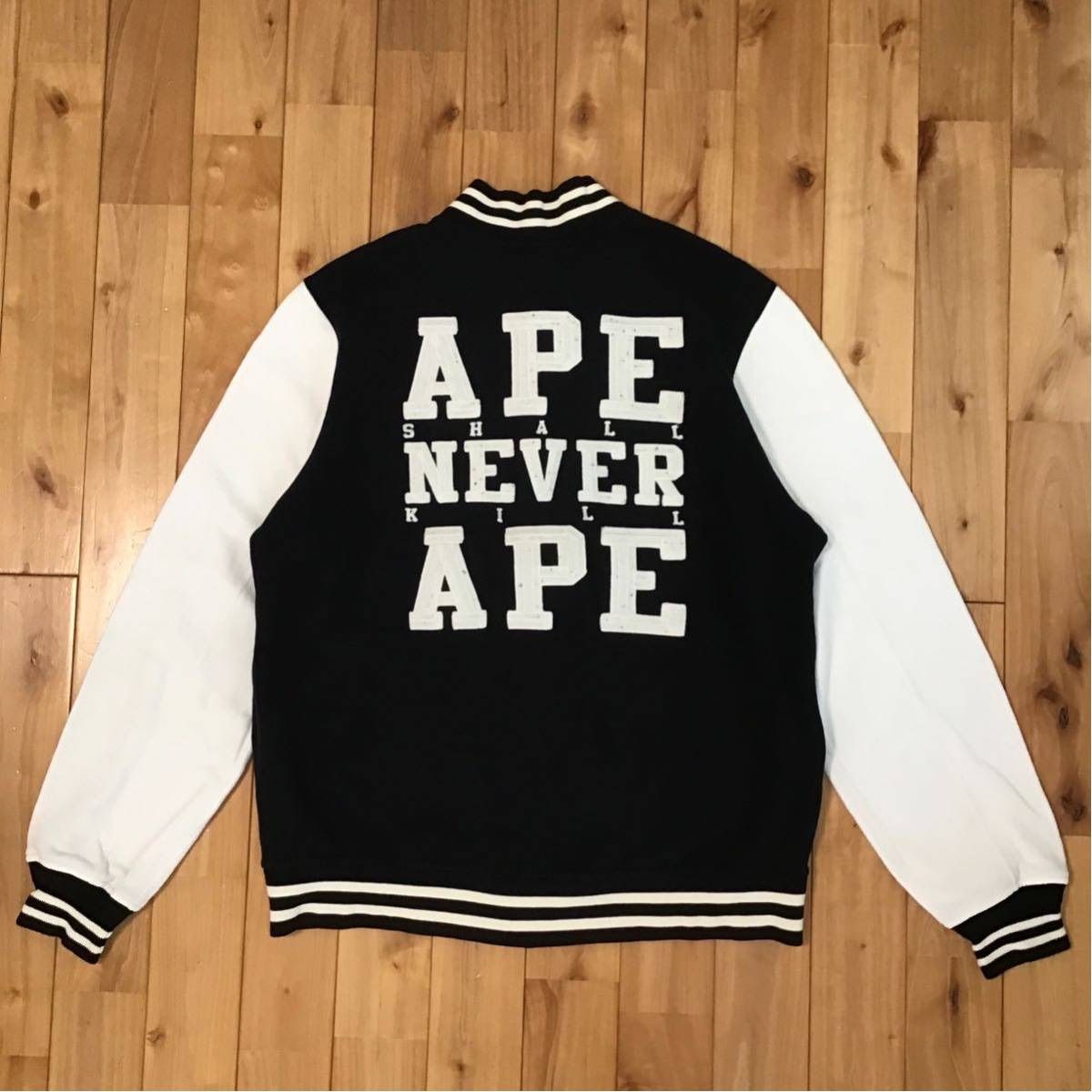 BAPE ASNKA LOGO スウェットスタジャン 000000007575 - メルカリ