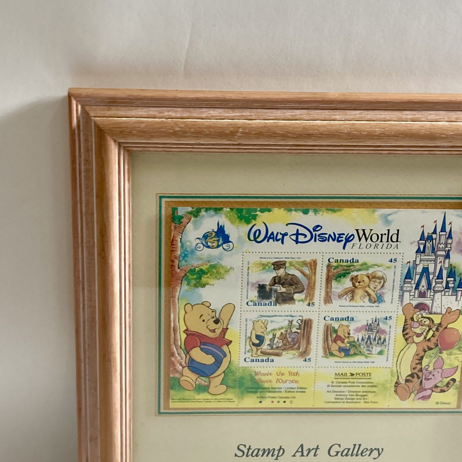 ☆ 希少 くまのプーさん Stamp Art Gallery スタンプアートギャラリー