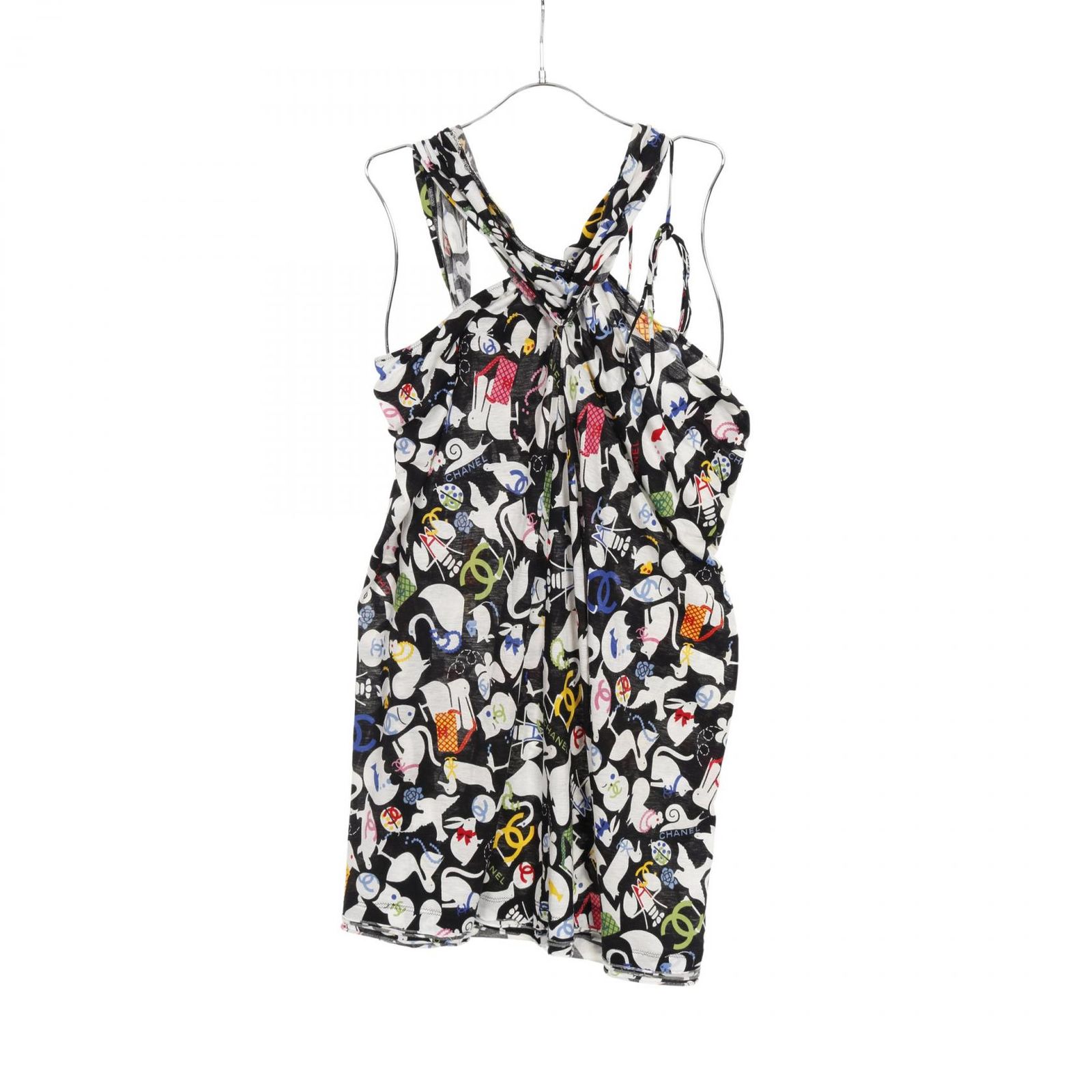 シャネル CHANEL ワンピース ココマーク カメリア P30594