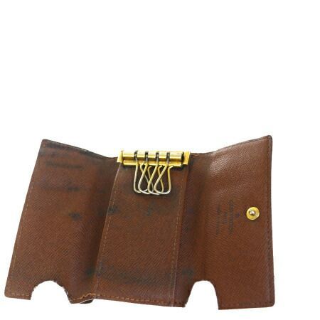 ルイヴィトン キーケース 4連 メンズ レディース ミュルティクレ4 モノグラム M69517 LOUIS VUITTON 極美品