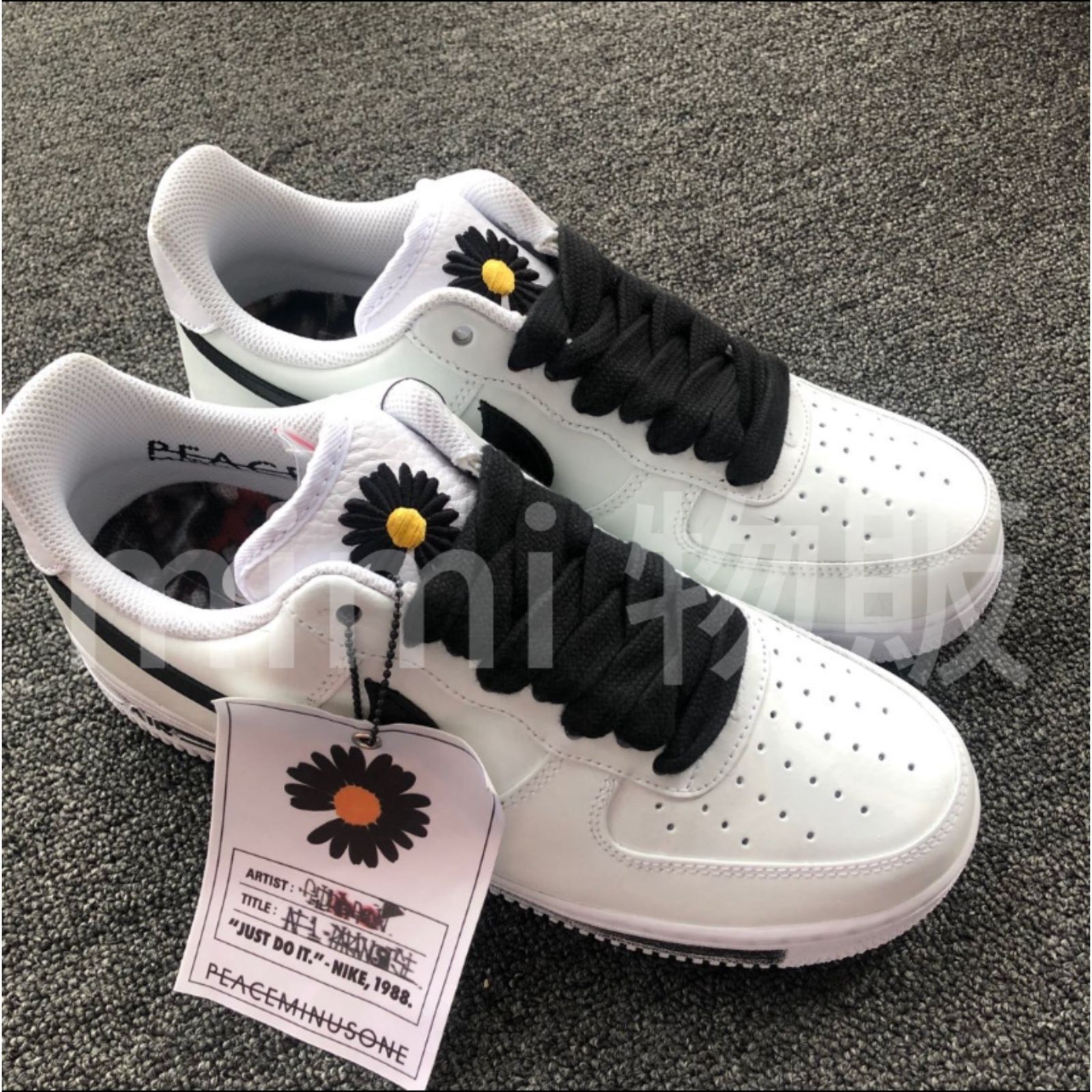 Nike Air Force 1 Low "Para-noise/White/Black" / G-DRAGON ピースマイナスワン × ナイキ エアフォース1 ロー "パラノイズ/ホワイト/ブラック" / ジードラゴン