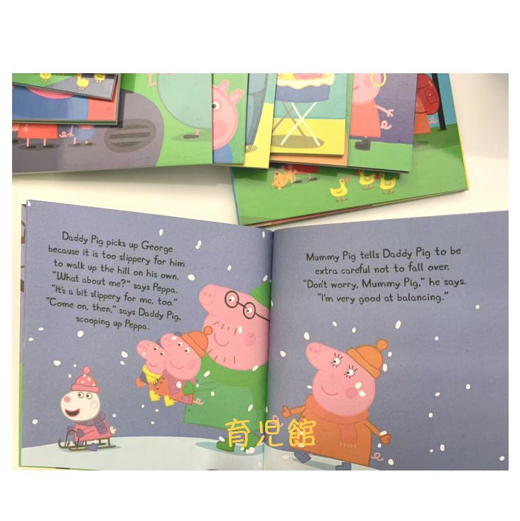 最新版 Peppa Pig ペッパピッグ 絵本50冊 青箱付 公式音源効果音