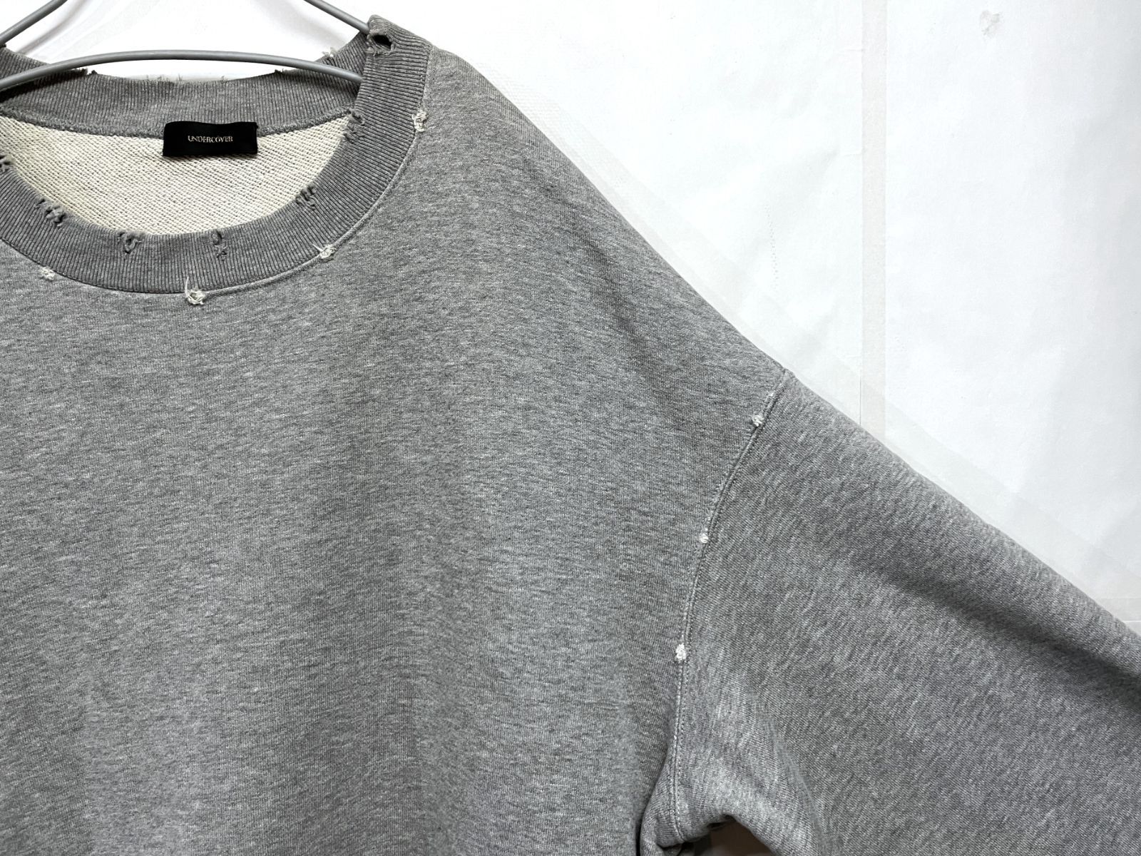 UNDERCOVER｜アンダーカバー ダメージ加工 ビッグスウェット - メルカリ