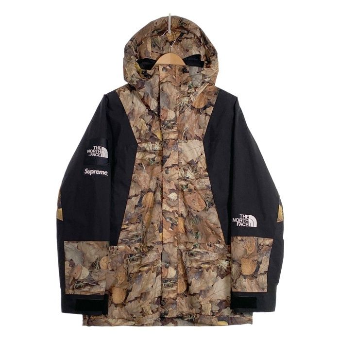 SUPREME シュプリーム 16AW THE NORTH FACE ノースフェイス Mountain Light Jacket Leaves マウンテンライトジャケット リーヴス 枯葉 NP51601I Size M