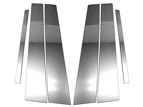BRIGHTZ スカイライン V37 超鏡面ステンレスメッキピラーパネル バイザー無用 6PC 【 PIL-SIL-439 】 RV37 HV37 HNV37 YV37 ZV37 52217