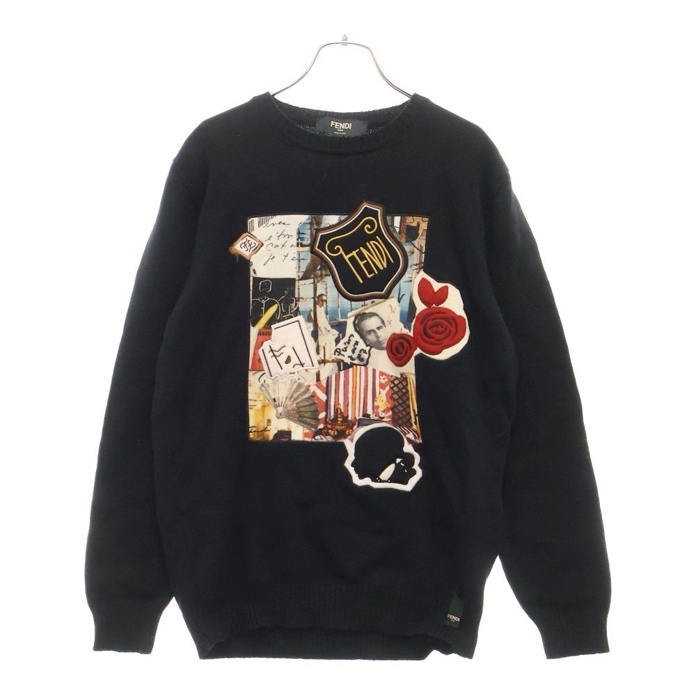FENDI (フェンディ) GIROCOLLO KARL KOLLAGE AMB CO FZY020 立体