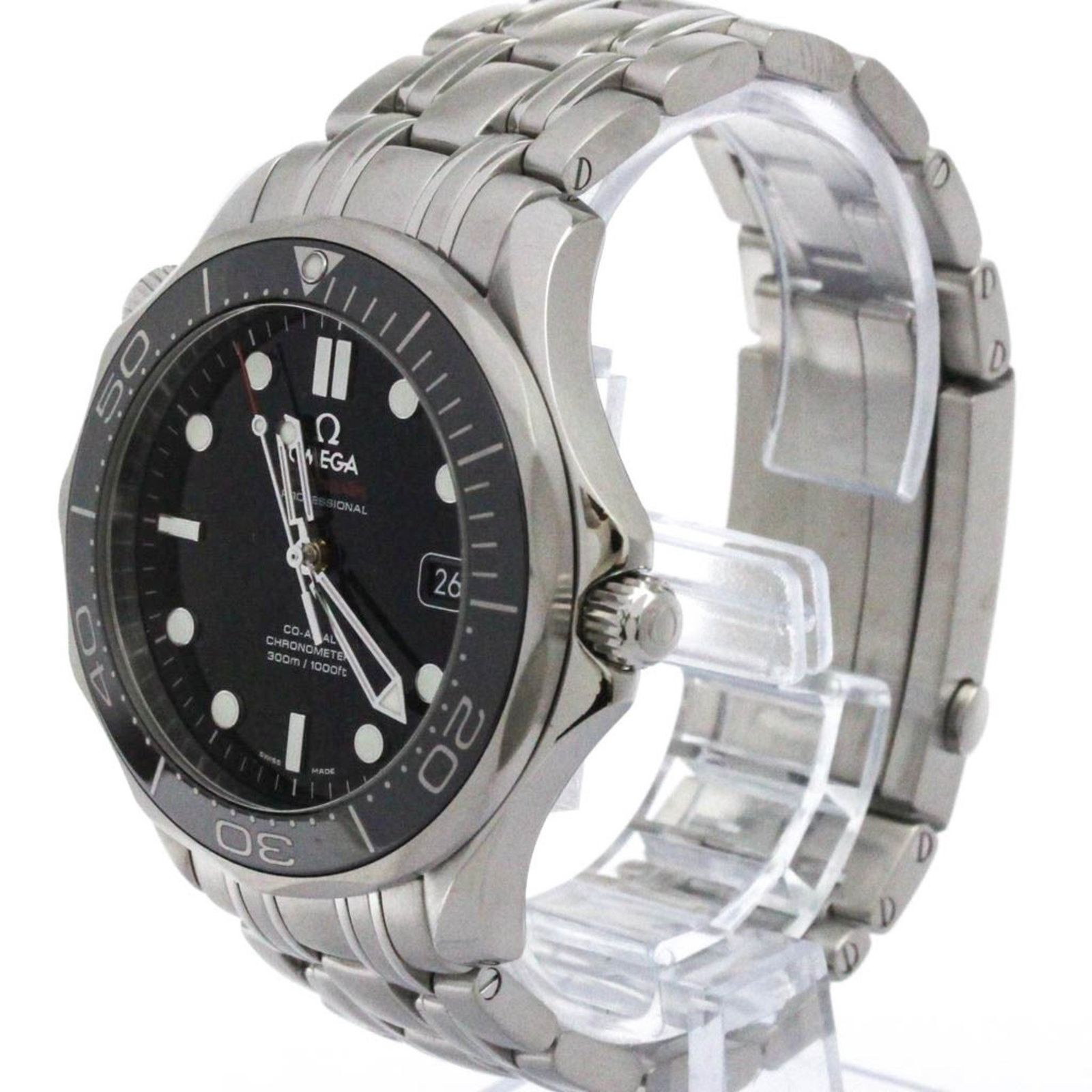 オメガ OMEGA シーマスター ダイバー 300M コーアクシャル ステンレススチール 自動巻き メンズ 時計 212.30.41.20.01.003 Polished