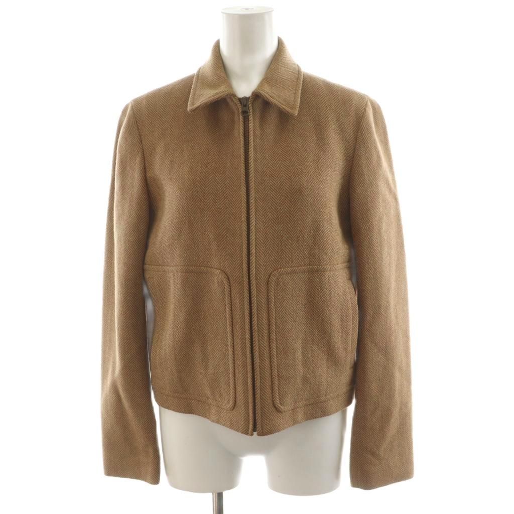ラルフローレン RALPH LAUREN ジャケット ヘリンボーン ジップ