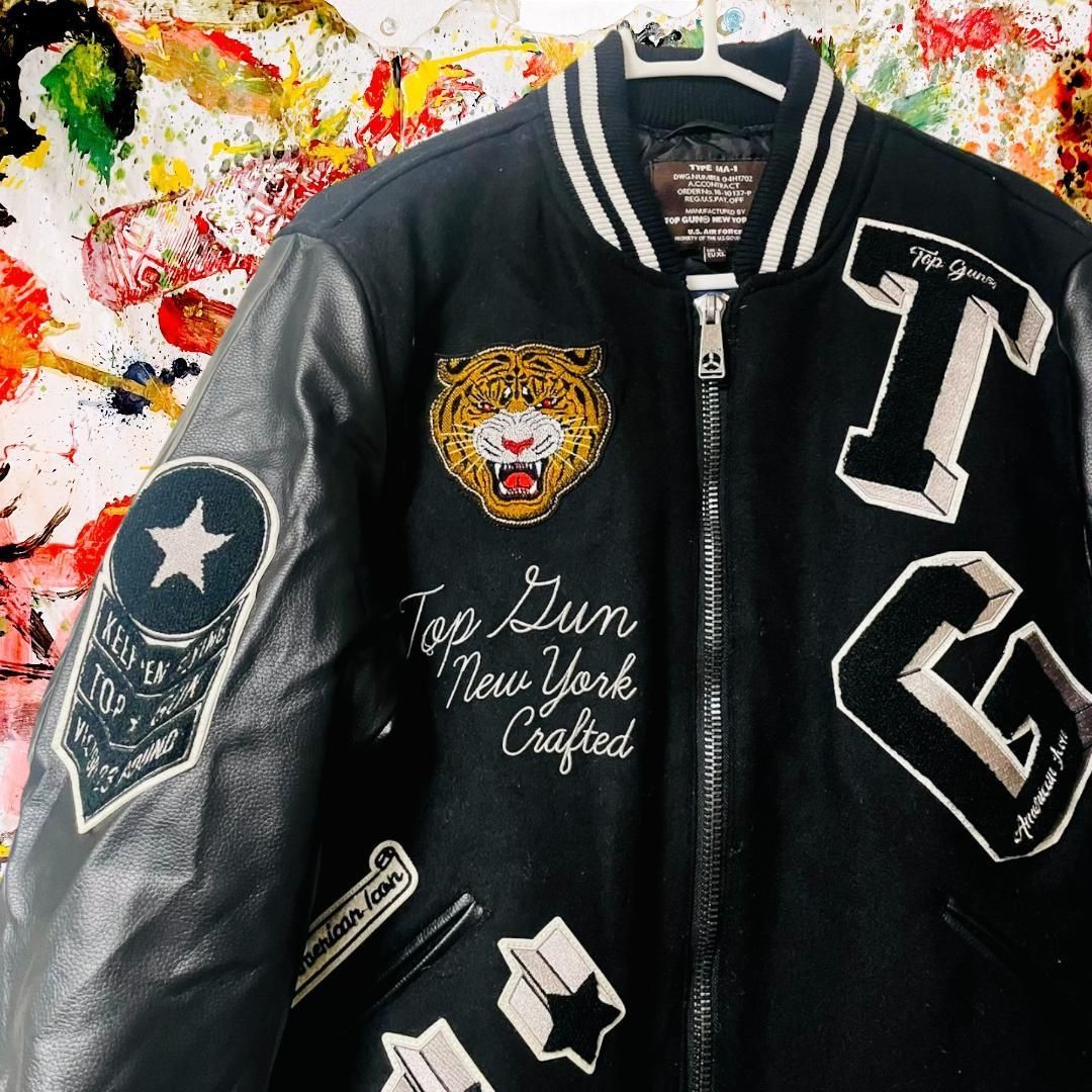 Tiger 虎メンズ アウター ブルゾン フライトジャケット 上着 新品 
