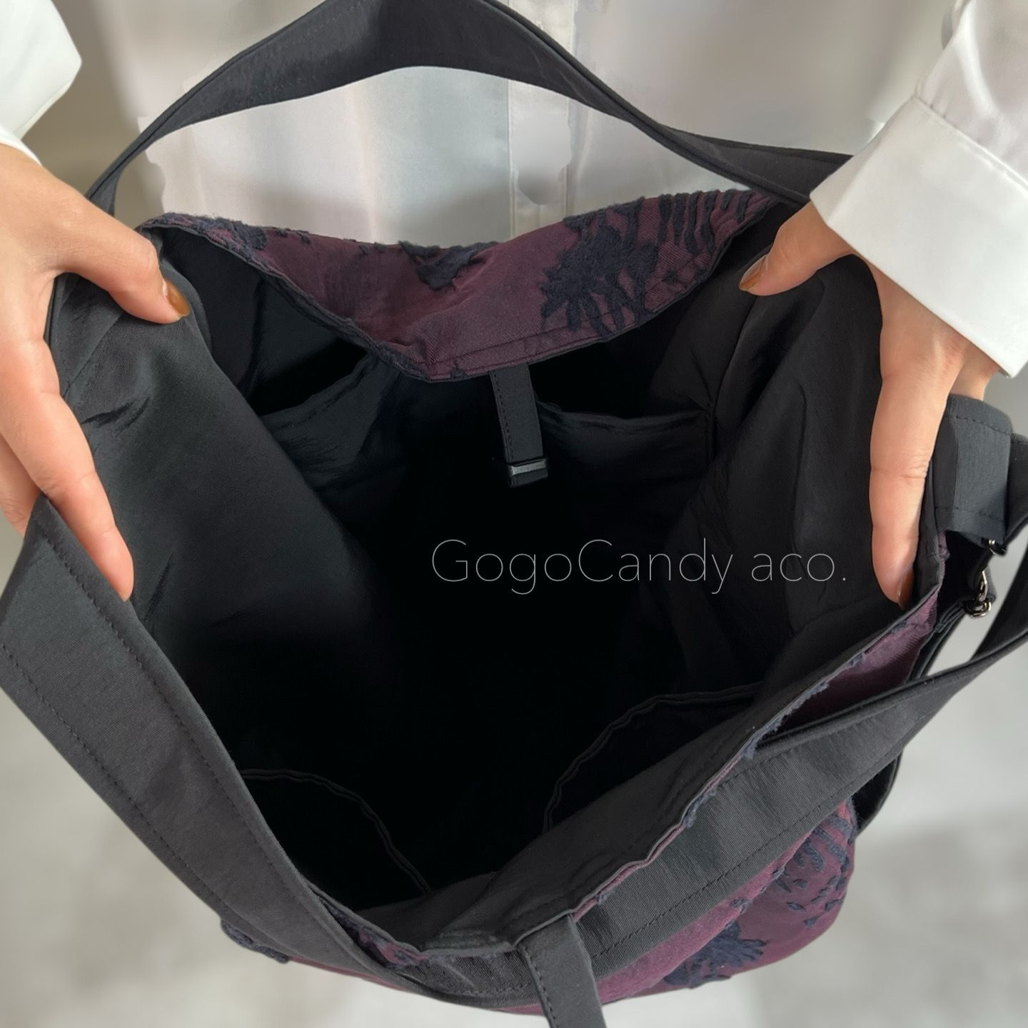 手作りバッグ おもちリュック ふっくらフラワー NEXPOTALLINN_EU