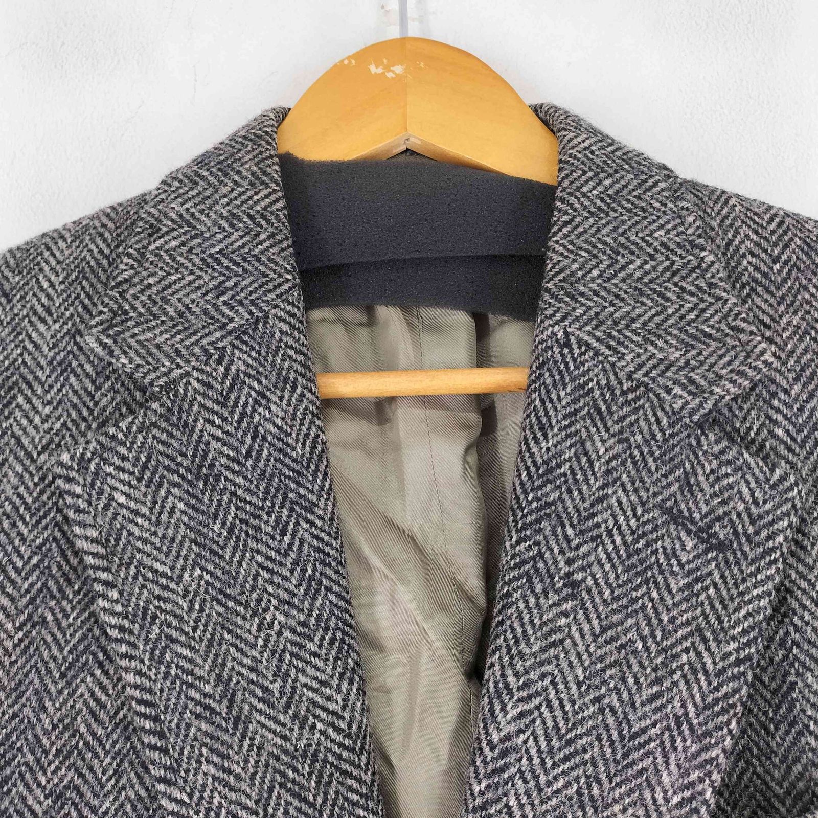ハリスツイード Harris Tweed MADE IN USA ヘリンボーン